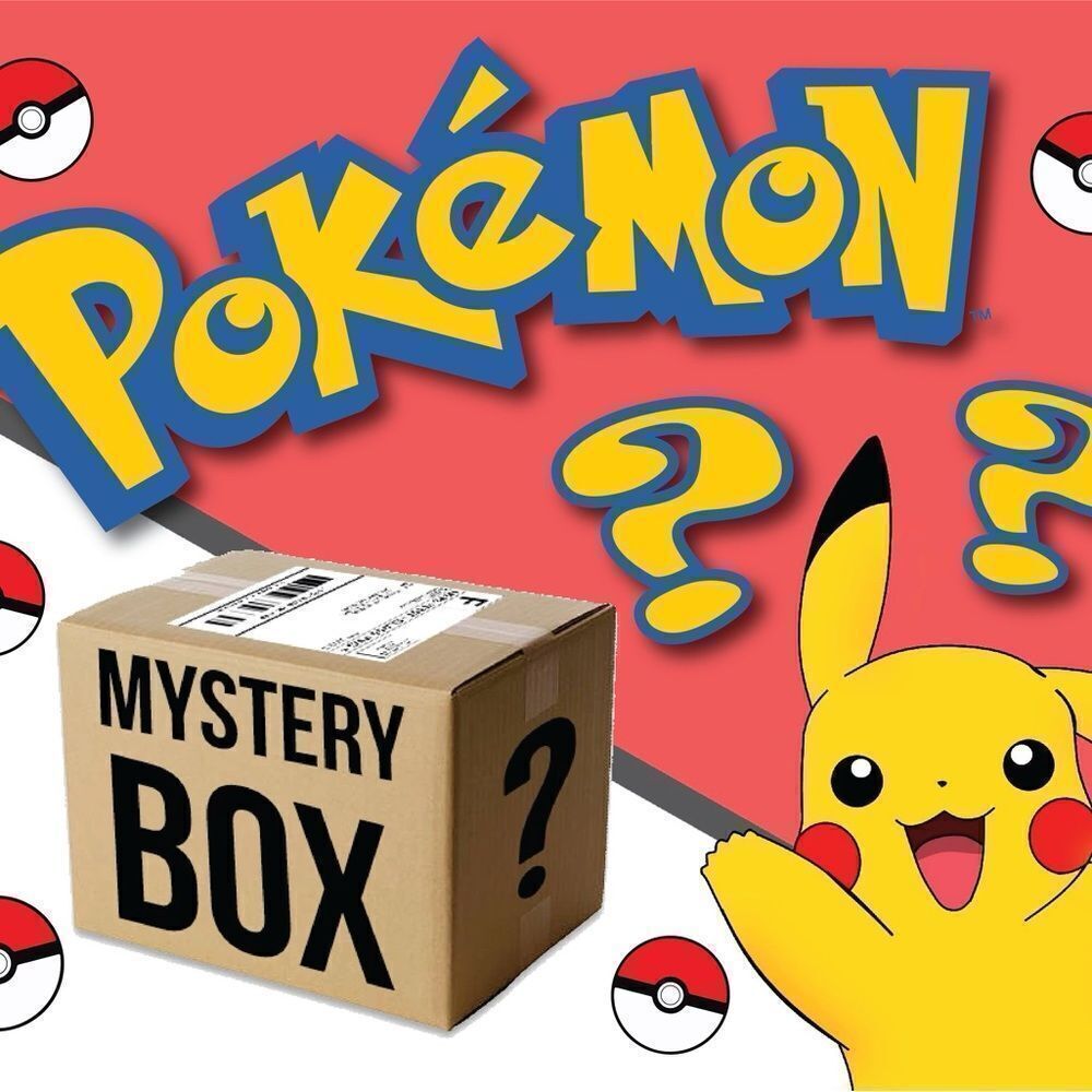 Pokémon Mystery Box - Assortment of pokemon Themed Items